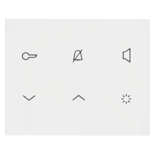 Hager REA121Y Innenstation Audio 2D (Drahtgebunden) (REA121Y)