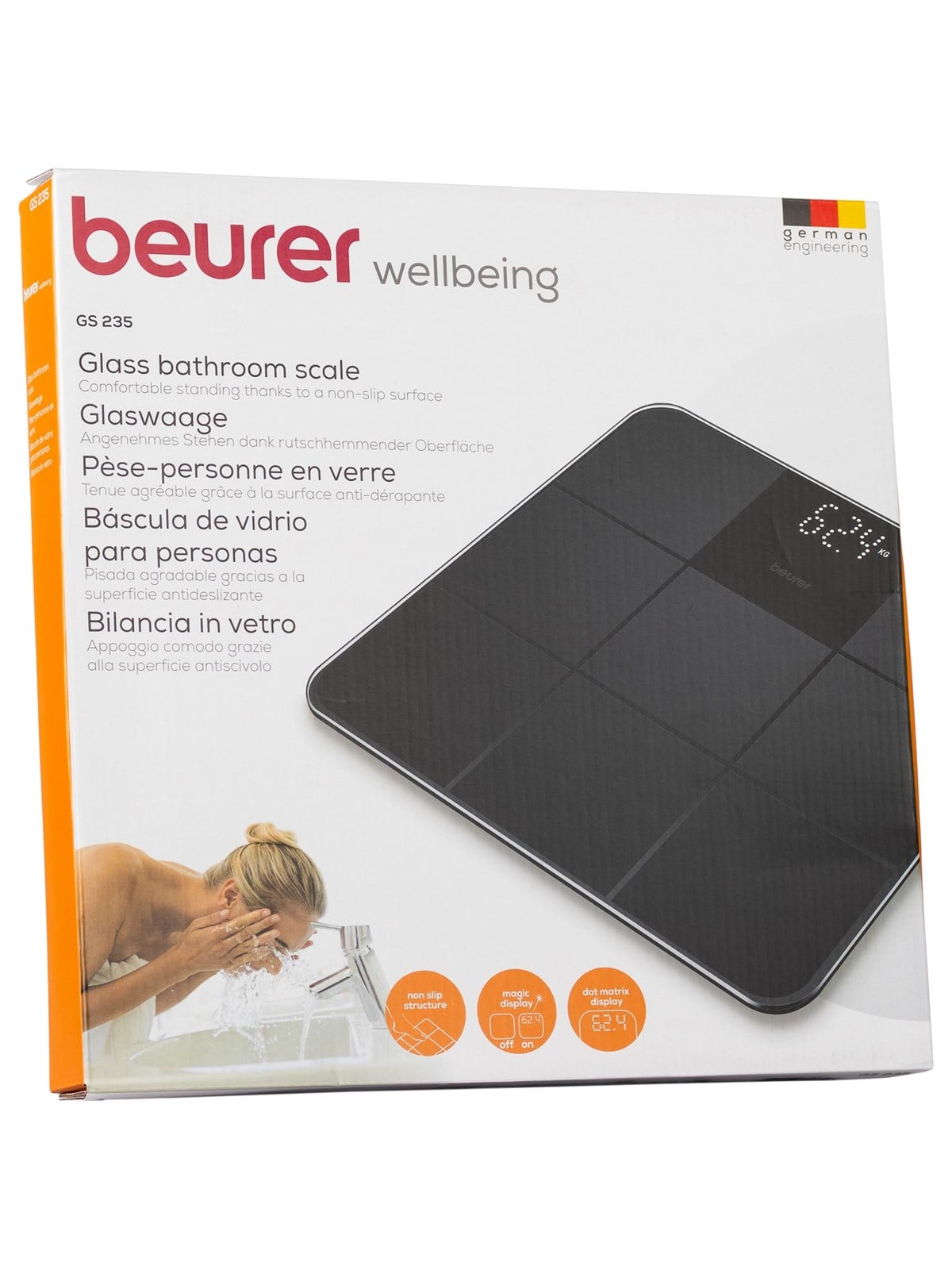 Beurer Badezimmerwaage GS 235 - bathroom scales