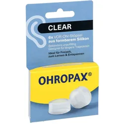 OHROPAX Clear Silikon Vor-Ohr Stöpsel