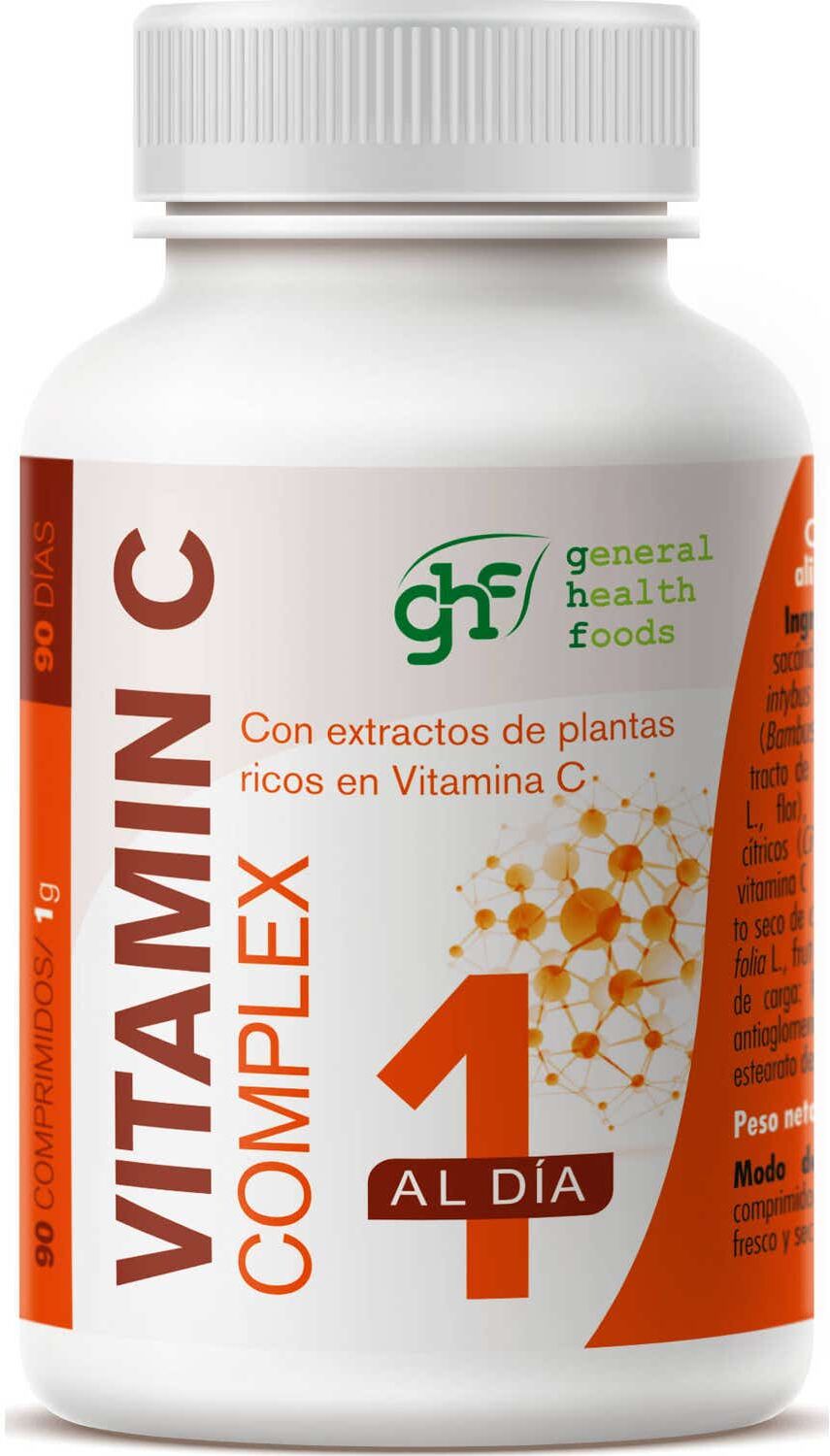 GHF Vitamina C Complex Natural 1 g 90 comp