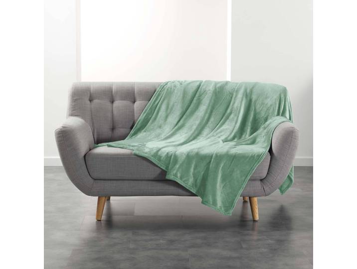 Plaid polaire, toucher peluche - Blancheporte