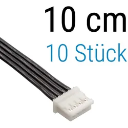 Makeblock mBuild Kommunikationskabel 10 cm, 4-Pin, 10er-Pack