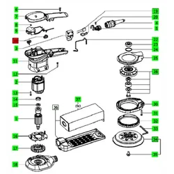 Festool Kohlehalter für ES 150