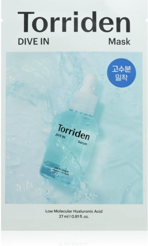 Torriden Dive In Mask moisturising face sheet mask with a brightening effect 1 pc