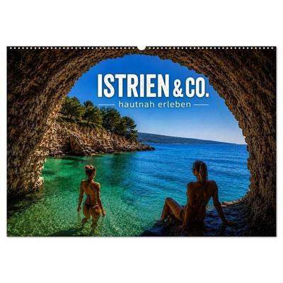 Istrien & Co. hautnah erleben (Wandkalender 2027 DIN A2 quer), CALVENDO Monatskalender