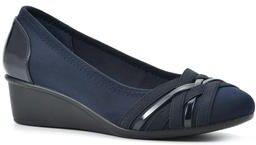 Women's Bowie Wedge Pump by Cliffs in Navy (Size 10 M)