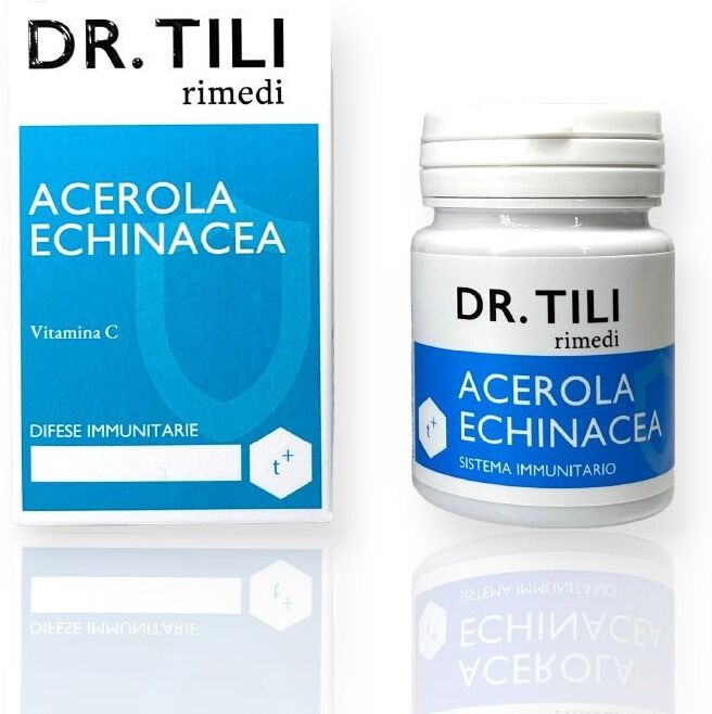Tilab Integratore Acerola Echinacea vitamina C difese immunitarie 60 compresse Dr.Tili