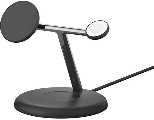 Belkin Base de Carregamento Wireless QI2 3 em 1 com MagSafe  BOOST↑CHARGE™ - Preta