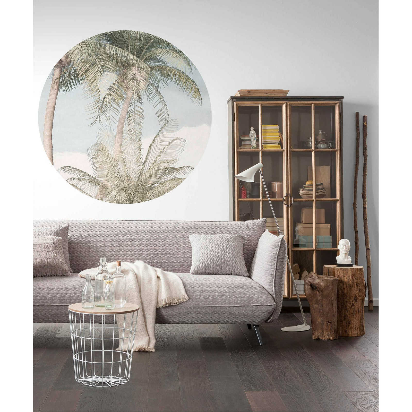 home24 Fotobehang Hush Mural Textiel
