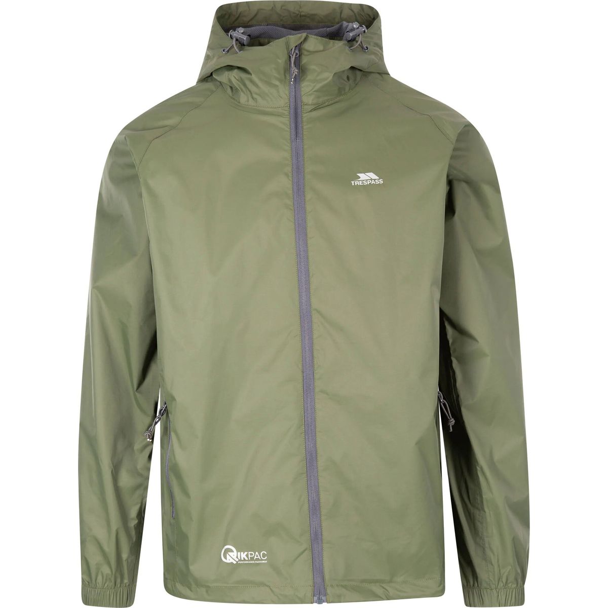 Trespass Qikpac Jacket - Unisex Packaway Jacket moss (MS1) M UAJKRAI10001_MS1_M