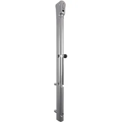 Locinox, Holzverbinder, Verriegelbarer Bolzen-Stangenriegel KEYDROP,Riegel 100mm Höhenverstell. silber (1 Stk.)