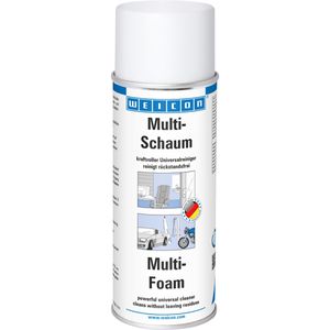 WEICON Allzweckreiniger 11200400, Multi-Schaum, gebrauchsfertig, mit Citrusduft, Schaumspray 400ml