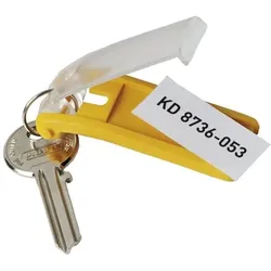 DURABLE Schlüsselanhänger Key Clip gelb Ku. - 1957-04