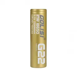 Golisi G22 18650 - 2200mAh 3,7V Flat Top 20A ungeschützt