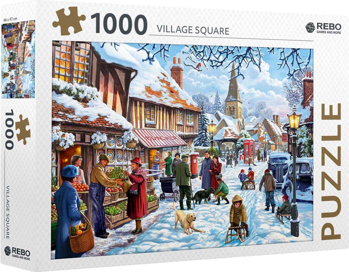 Rebo Publishers Puzzel Dorfplein 1000 stukjes