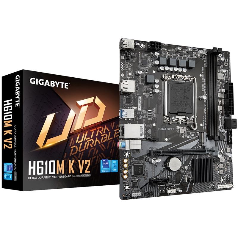 Gigabyte H610M K V2 Intel H610 So.1700 DDR5 mATX Retail