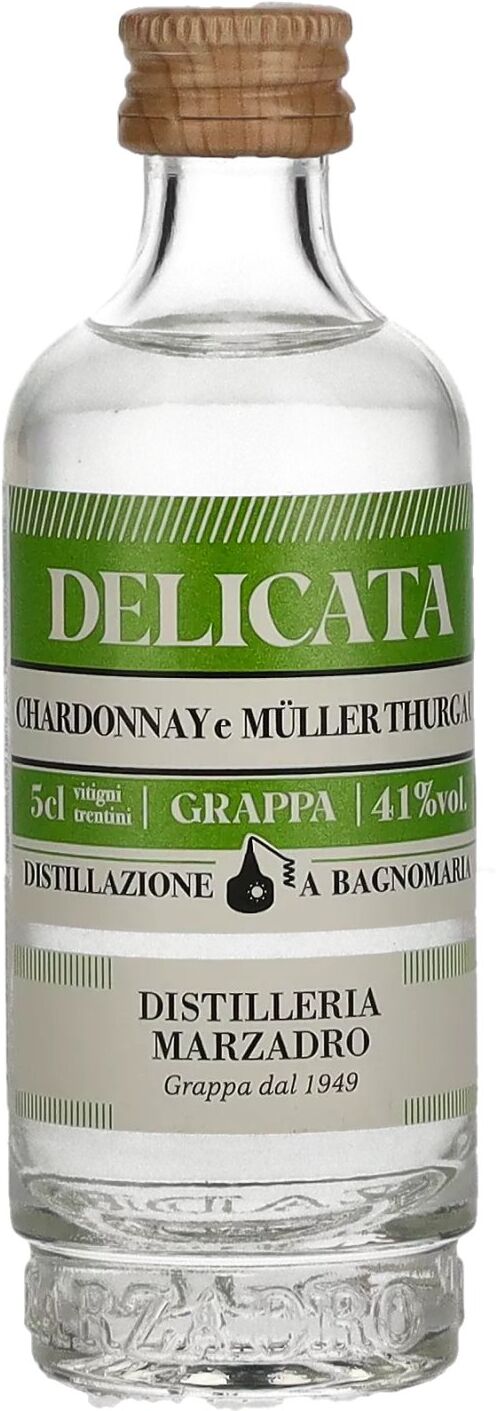 Marzadro DELICATA Grappa 41% Vol. 0,05l