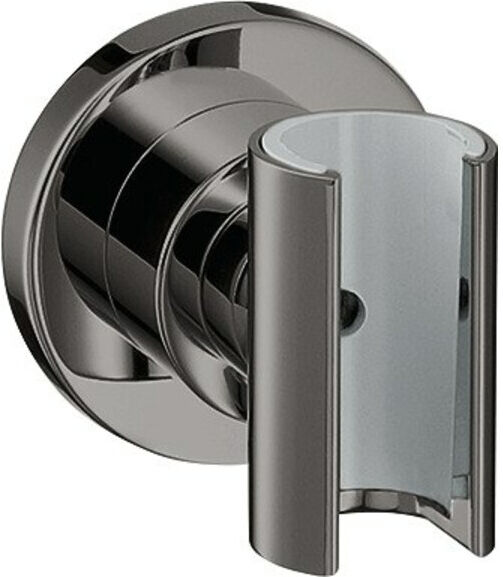 Hansgrohe Brausehalter Axor Citterio fest. Haltep., rd, polished black chrome (39525330)