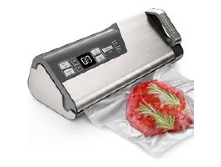 Machine À Emballer Sous Vide 95 Kpa 140 W À Main Double Étanchéité Avec Cutter Intégré Affichage Compte-Rebours
