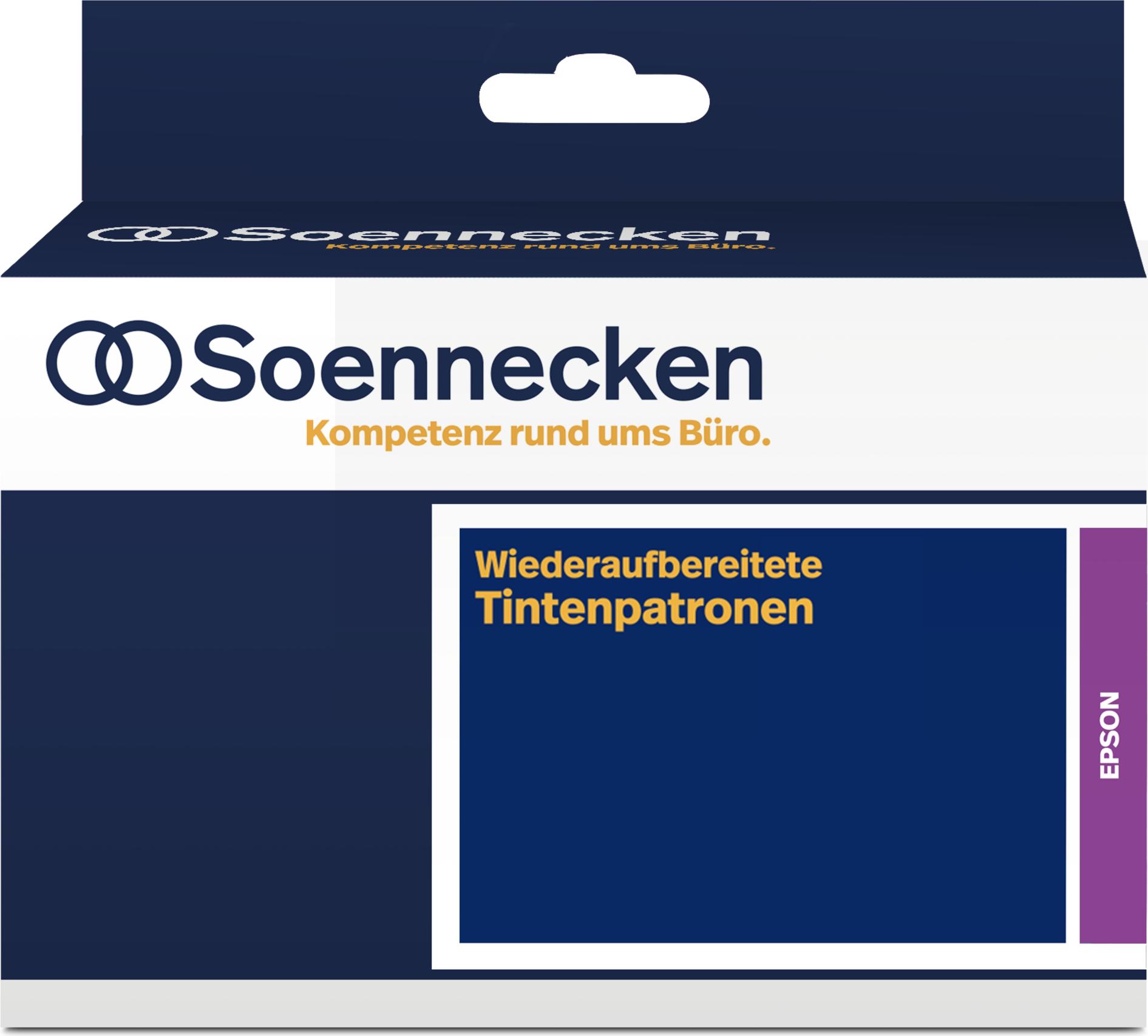 Soennecken Tintenpatrone 84323 wie Epson C13T34764010 34XL 4St.