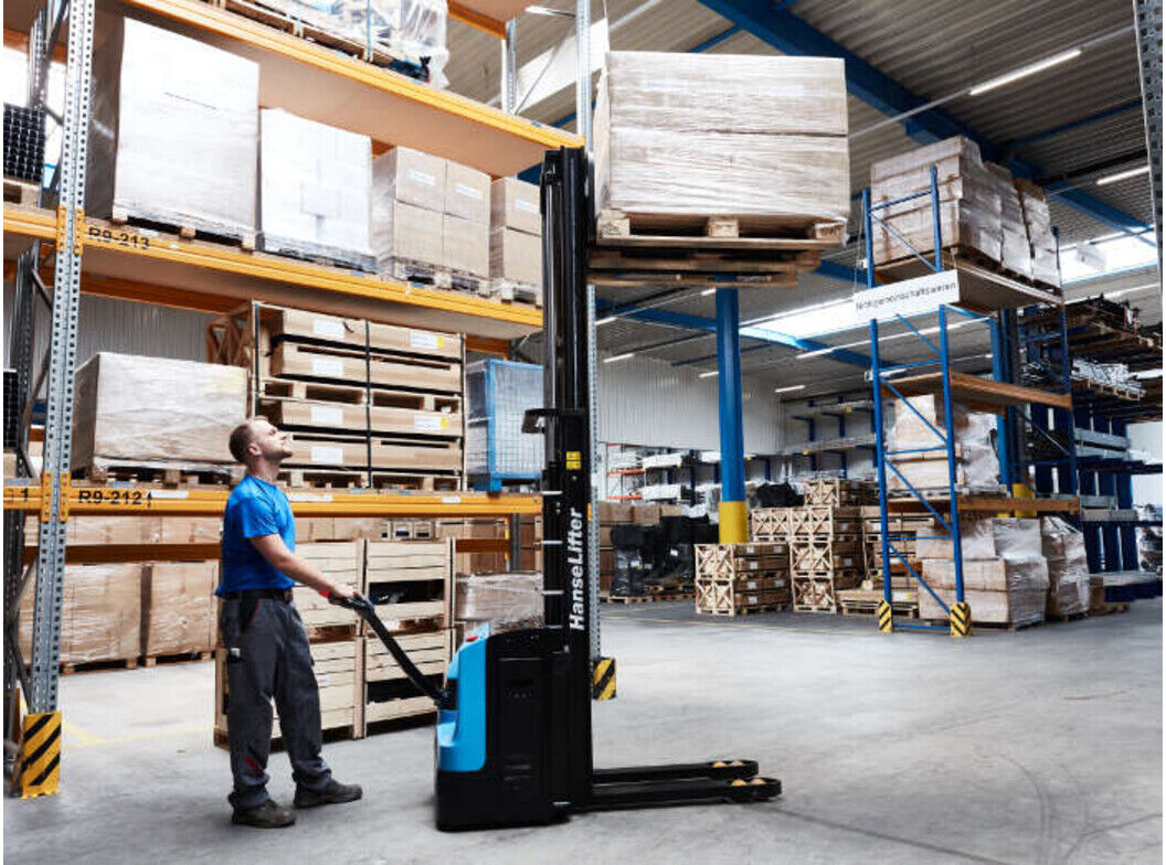 HanseLifter Deichselstapler E-DH1230-MG, Hub: 3.000 mm, Tragf.: 1.200 kg (GE0074259)