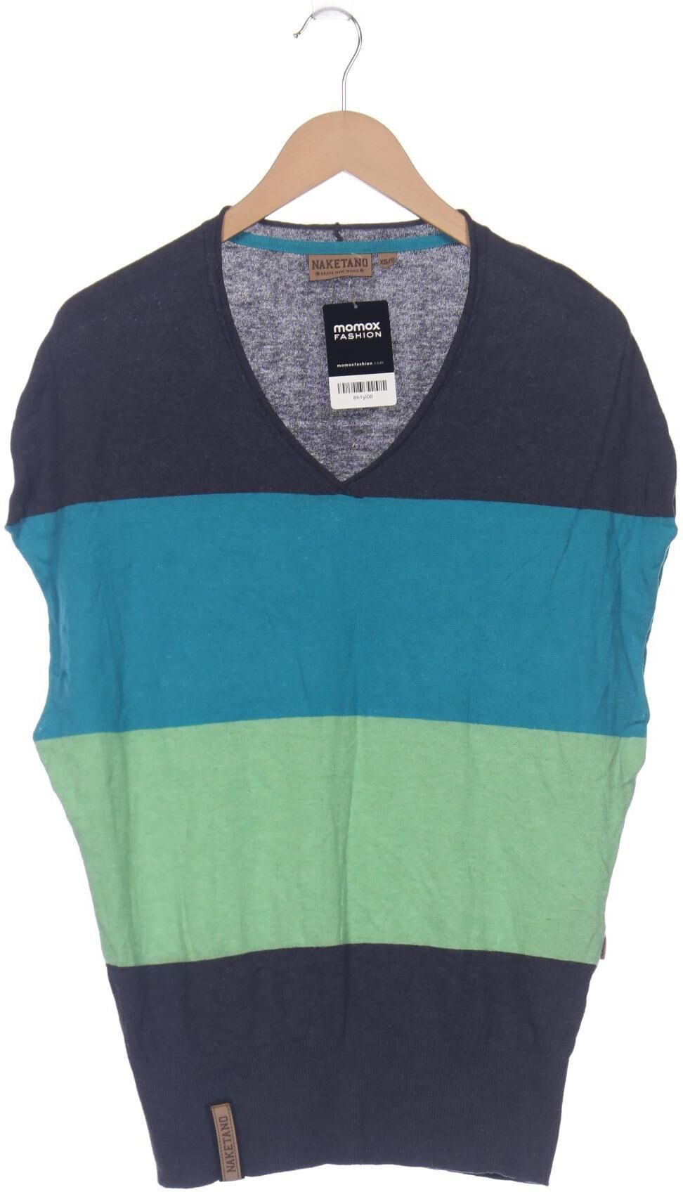 Naketano Damen Pullover, Mehrfarbig, Gr. XS, Baumwolle - Second Hand