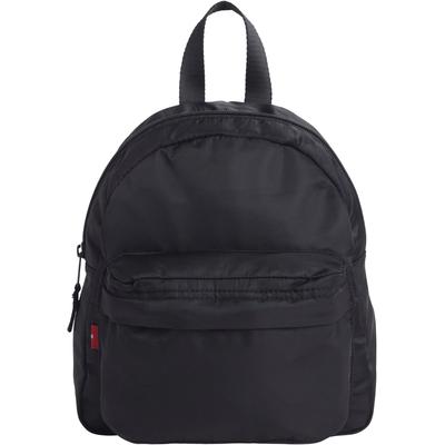 Minirucksack LEVI'S "MINI BACKPACK", schwarz (caviar), Web, Kunstfaser, unifarben, Rucksäcke, Leichtes Material