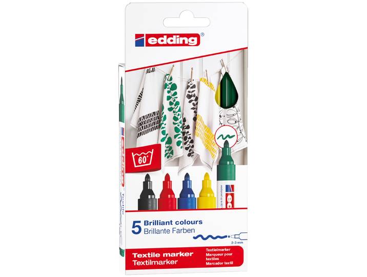 edding Textilmarker 4500 E-5 Basic Col