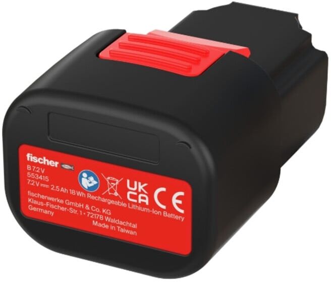fischer Batterie FGC 100-B 7,2V 2,5Ah (553415)