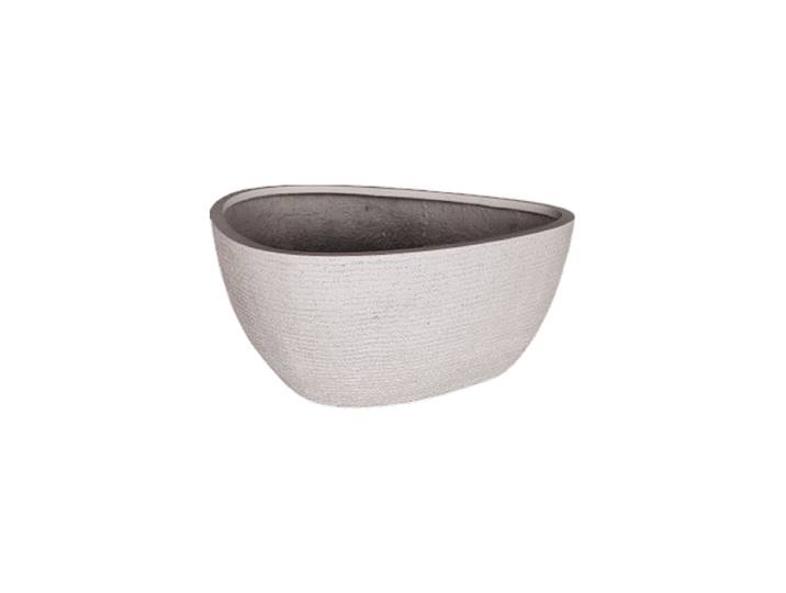 Hochwertiger In- & Outdoor Blumentopf „Ruvido Organic“, verschiedene Grössen Sand Luca Lifestyle
