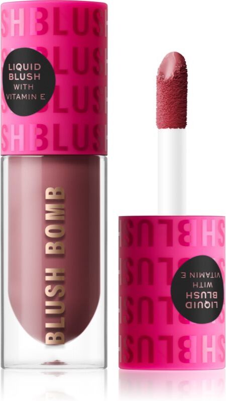 Revolution Blush Bomb cream blush shade Rose Lust 4.6 ml
