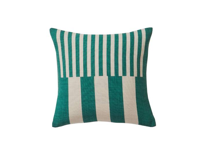 Coussin imprimé rayures - Blancheporte