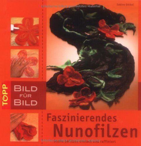 Sabine Göthel - Faszinierendes Nunofilzen. Bild für Bild: Stoffe befilzen einfach und raffiniert - Preis vom 17.10.2026 19:25:27 h