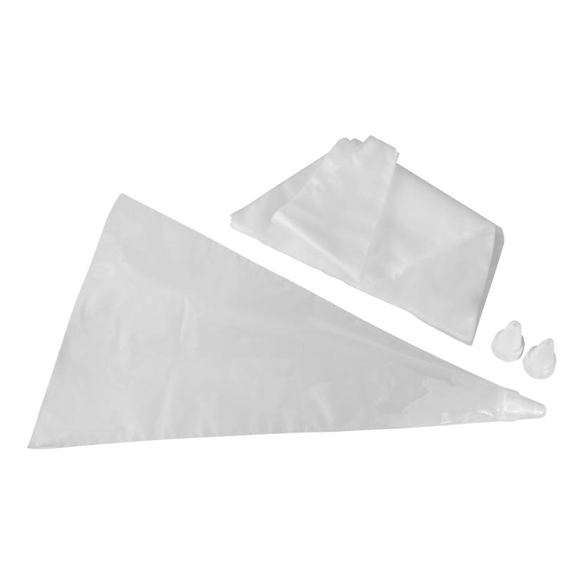Zenker Einweg-Spritzbeutel Kunststoff 20 Stück mit 3 Tüllen SB-verpackt (Spritzbeutel) (59291608)