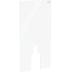 Geberit Frontverkleidung zu Monolith Sanitär- modul für Stand-WC 101cm Glas weiß, 242382SI1 242382SI1