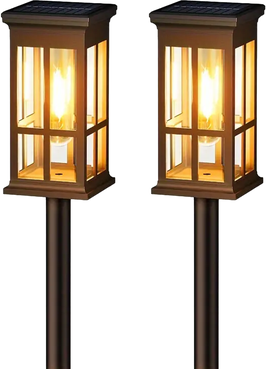 Youfap Market Solar Pathway Lights, Super Bright Outdoor Solar Lights For Patio And Sidewalk 2pack