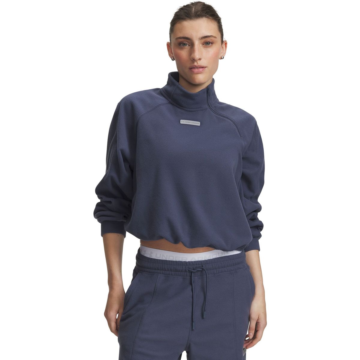 Under Armour Performance Fleece QZ gray downpour gray (044) M 6013668-044-MD
