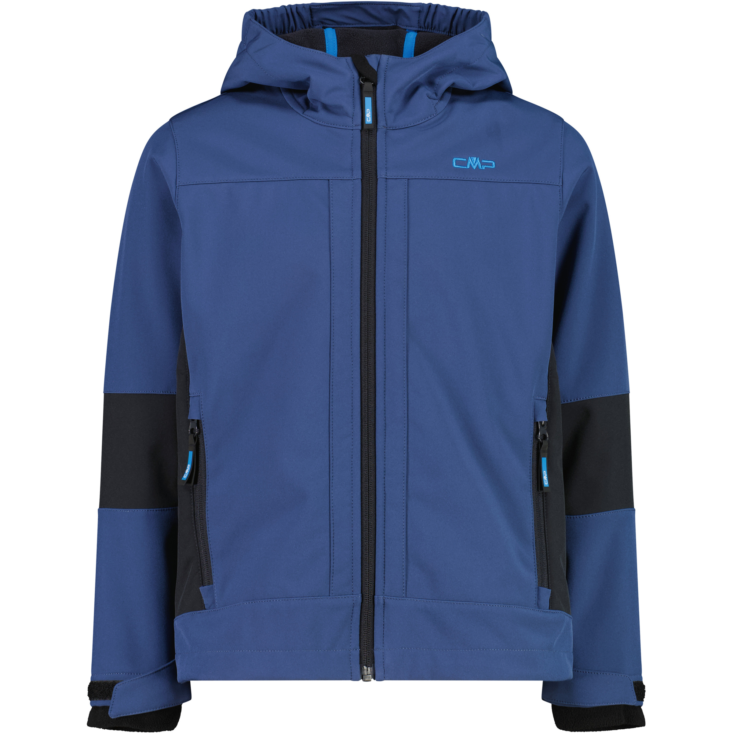 CMP Softshell Kinder Softshelljacke blau Größe 128 Trekking Wasserabweisend Wasserabweisend