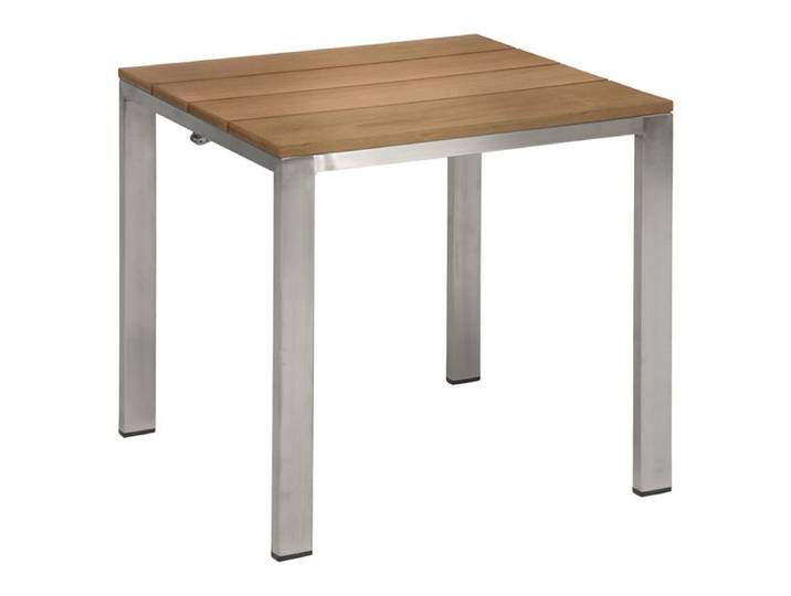Stern Viona Gartenhocker Edelstahl/Teak
