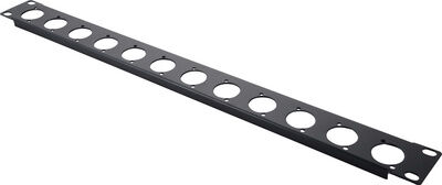 Thon Rack Panel 1U 12XLR Schwarz