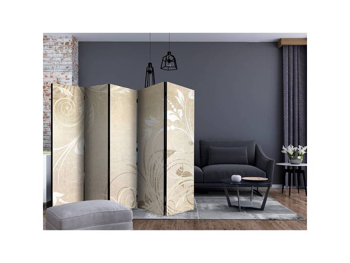 Paravent Symphony of Senses Polaire Beige 225 x 172 x 3cm 5 éléments