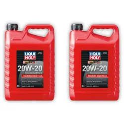 2x Motoröl LIQUI MOLY 6964 Touring High Tech 20W-20 Kanister 5 Liter