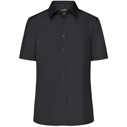 Damen Business-Bluse kurzarm "JN643" - XL - black