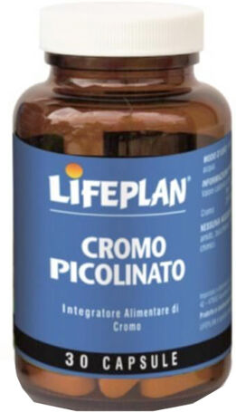 LIFEPLAN PRODUCTS Ltd Lifeplan Cromo Picolinato 200 mg, 30 Capsule