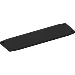 X30-110 FP SW - Frontplatte für X30-110, 105,8 x 31,2 mm, schwarz, IP65