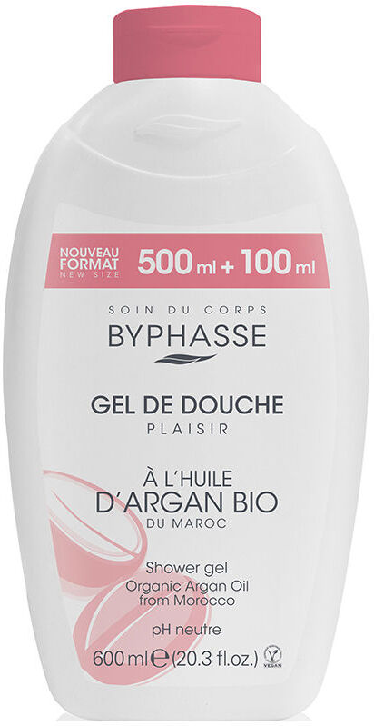 Byphasse Plaisir Gel De Ducha aceite de argán bio 600 ml