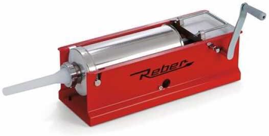 Reber 8950 N Rot - manueller Wurstfüller 5 Kg - 2 Geschwindigkeiten
