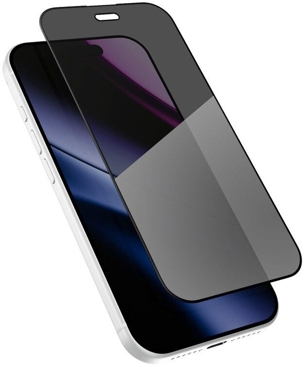 Epico iPhone 18 Pro AntiReflective Glass 3D Beskyttelsesglas med Installationsramme - Gennemsigtig