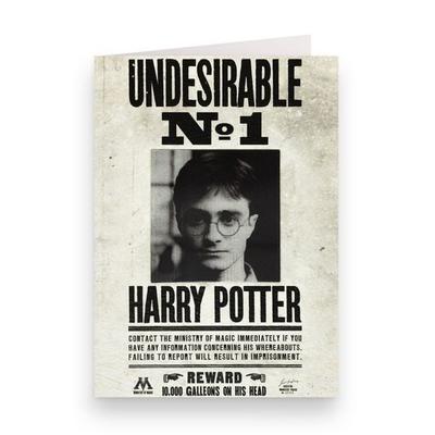 Zaubereiministerium: 'Undesirable No.1' Lentikularkarte