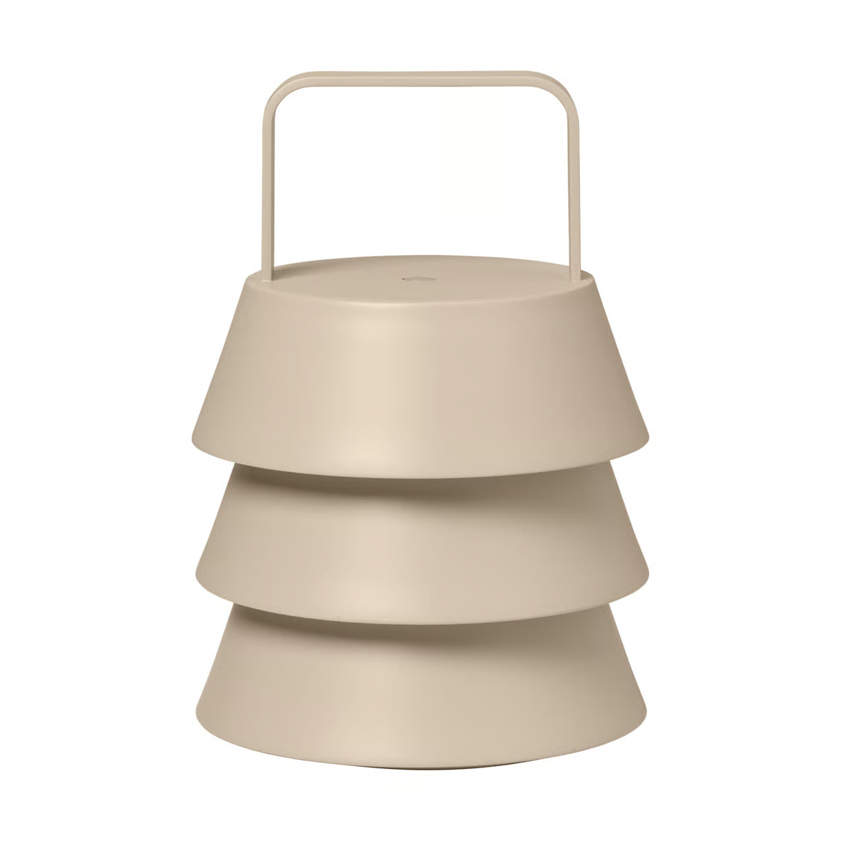 Ferm LIVING Luver draagbare tafellamp Cashmere beige